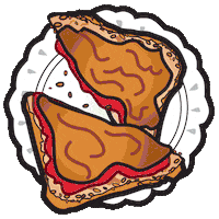 Avocado Toast Breakfast Sticker by Dave's Killer Bread
