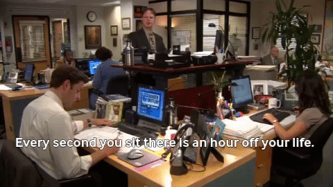 dwight standingdesk GIF