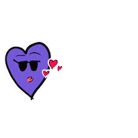 Love You Hearts Sticker by Visual Stories by MJ