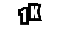 1 K Follower Sticker by cam/b - the photo brothers