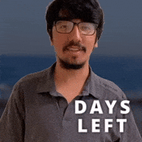 16 DAYS LEFT