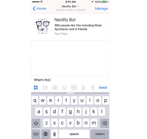 nerdify bot GIF by Product Hunt