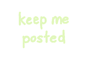 Let Me Know Sticker