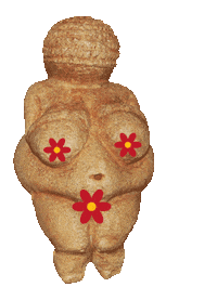 Venus Willendorf Sticker by NHM Wien