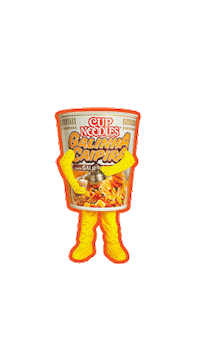 nissinbrasil cup snacks noodles ramen Sticker