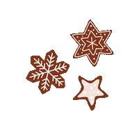 Christmas Star Sticker by C&H Sugar