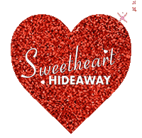 Sweetheart Hideaway Sticker by aprettycoolhoteltour
