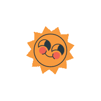 Happy Sun Sticker by Penega