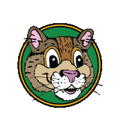 Back To School Ocelot Sticker by OrangeUSD
