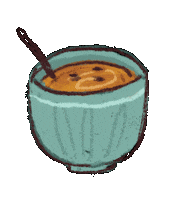 Pumpkin Soup Fall Sticker by Marianna