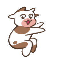 Farming Simulator Cow Sticker by Farming Simulator | Official Channel