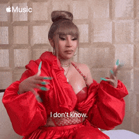 Confused Cardi B GIF by Apple Music