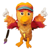 Kids Bird Sticker by Visinema Pictures