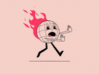 MarekMundok animation cartoon loop run GIF