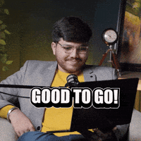 Good To Go GIF by Raghav Bansal