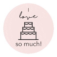 Cake Baking Sticker by Audrey Einerson