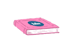 Nerd Reading Sticker by Books Mandala