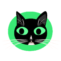 Cat No Sticker by Stana_