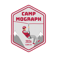 Camp Zipline Sticker by Mograph