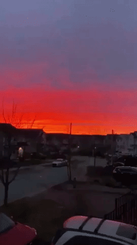 Beautiful Canadian Sunset Shared Online as Country Mourns Mass Shooting