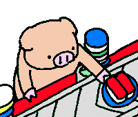Sushi Eat Sticker