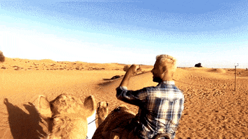 alessandromarras- dubai desert alessandro viaggi GIF