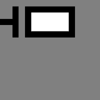black and white pixel GIF by 16-x-16