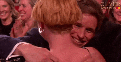 Best Friends Hug GIF by Official London Theatre