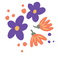 Summer Flower Sticker