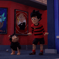 Dennis And Gnasher Unleashed Dancing GIF by Beano Studios