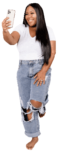 Phone Selfie Sticker by eLaFlare Hair