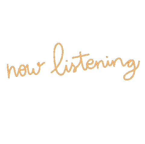 Artist Listen Sticker by Demic