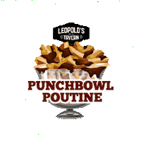 leopoldstavern leopoldstavern leostavern seeyouatleos beer poutine fun Sticker