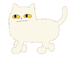 Cat Walk Bibou Sticker