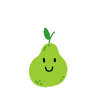 Fruit Pumpkin Sticker by Mama Deli