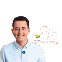 pauloserraprefeito sa 45 paulo paulinho Sticker