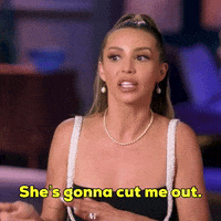Okay_Decision shes gonna cut me out GIF