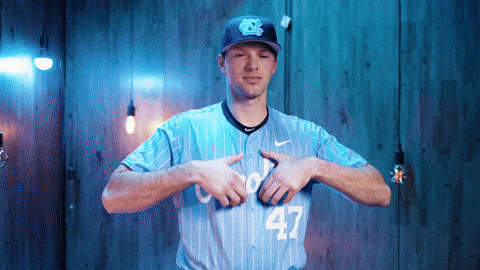 University Of North Carolina Baseball GIF by UNC Tar Heels