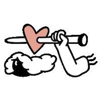 tyorah love people cloud person Sticker