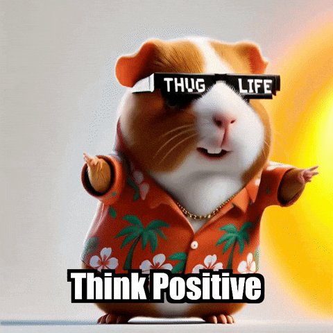 Attitude Think Positive GIF by Guinea Gambino