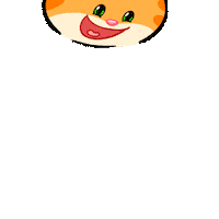 Happy Cat Sticker by UpStudiosWorld