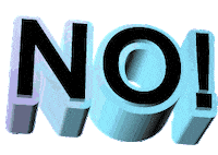 Animation No Sticker by AnimatedText