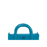 qimuofficial blue bag bags qimu Sticker