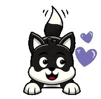 Happy Dog Sticker by Bel Diniz