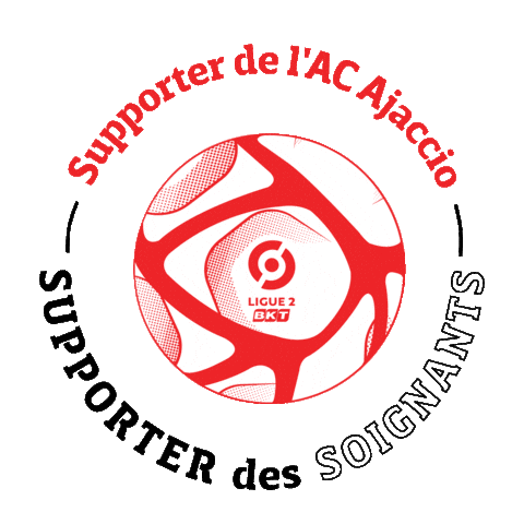 Ac Ajaccio Aca Sticker by Ligue 2 BKT