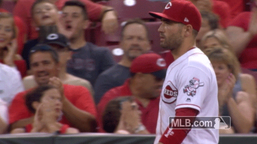 Cincinnati Reds Nod GIF by MLB