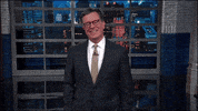 Stephen Colbert Eyebrow GIF by The Late Show With Stephen Colbert