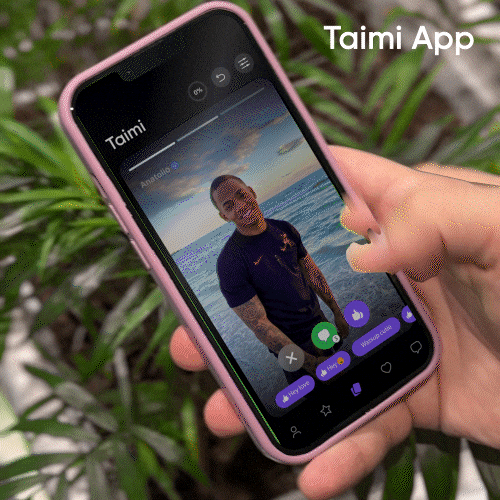 Dating App Swiping GIF by Taimi