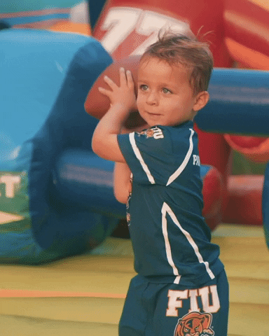 FIU giphygifmaker football baby college GIF