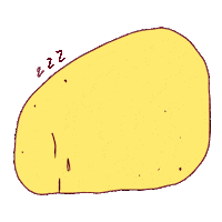 Sleepy Good Night Sticker by Alice Socal